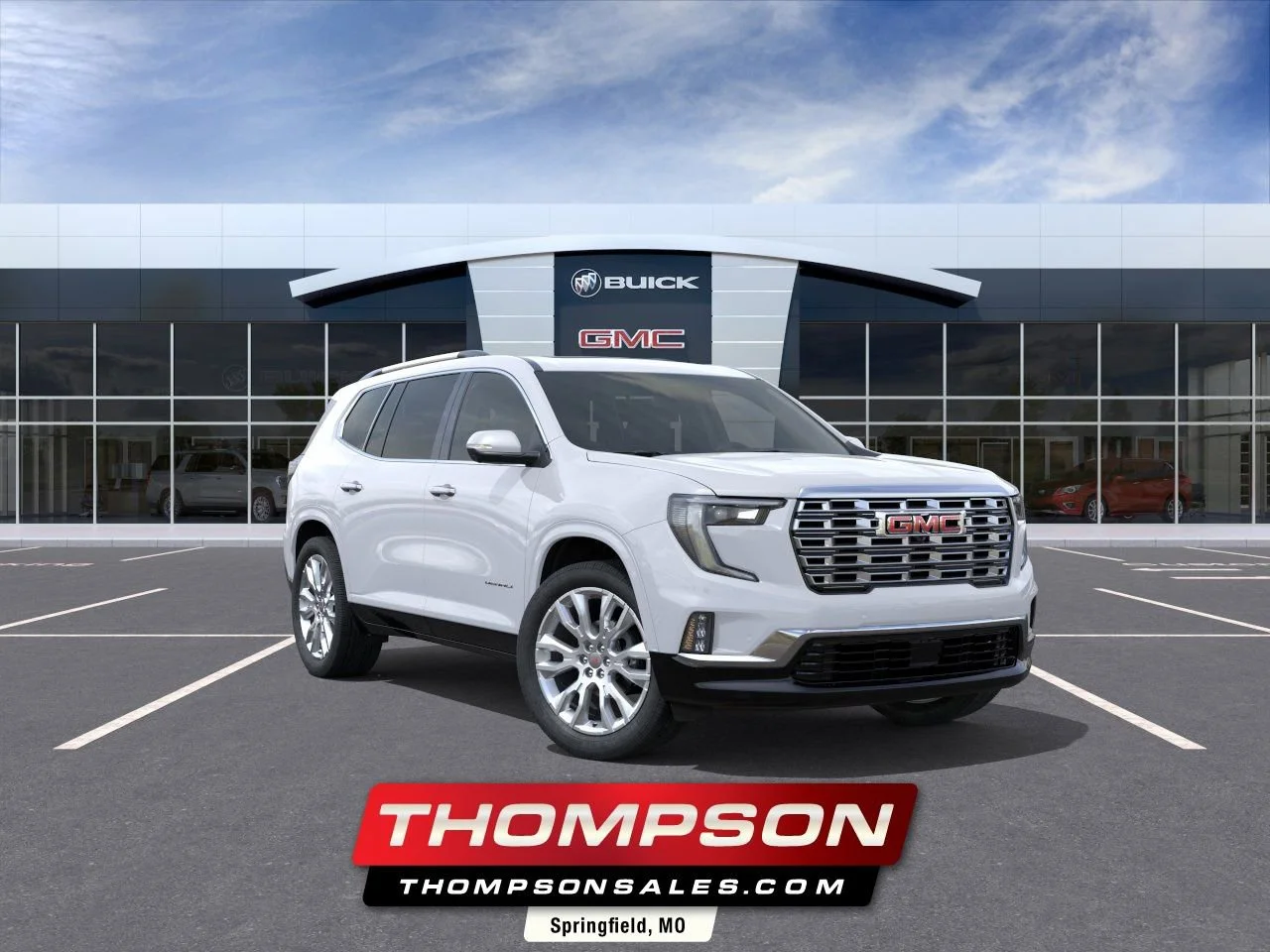 New 2026 Glacier White Tricoat GMC Denali image 1