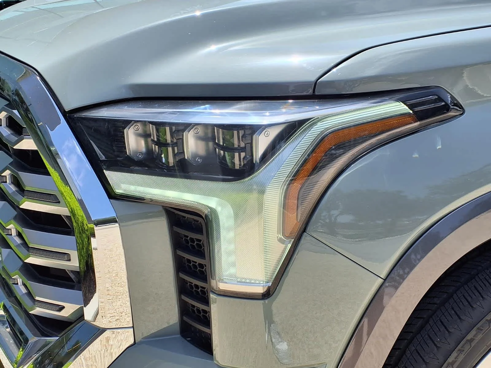 Used 2024 Lunar Rock Toyota 1794 Edition Hybrid image 8