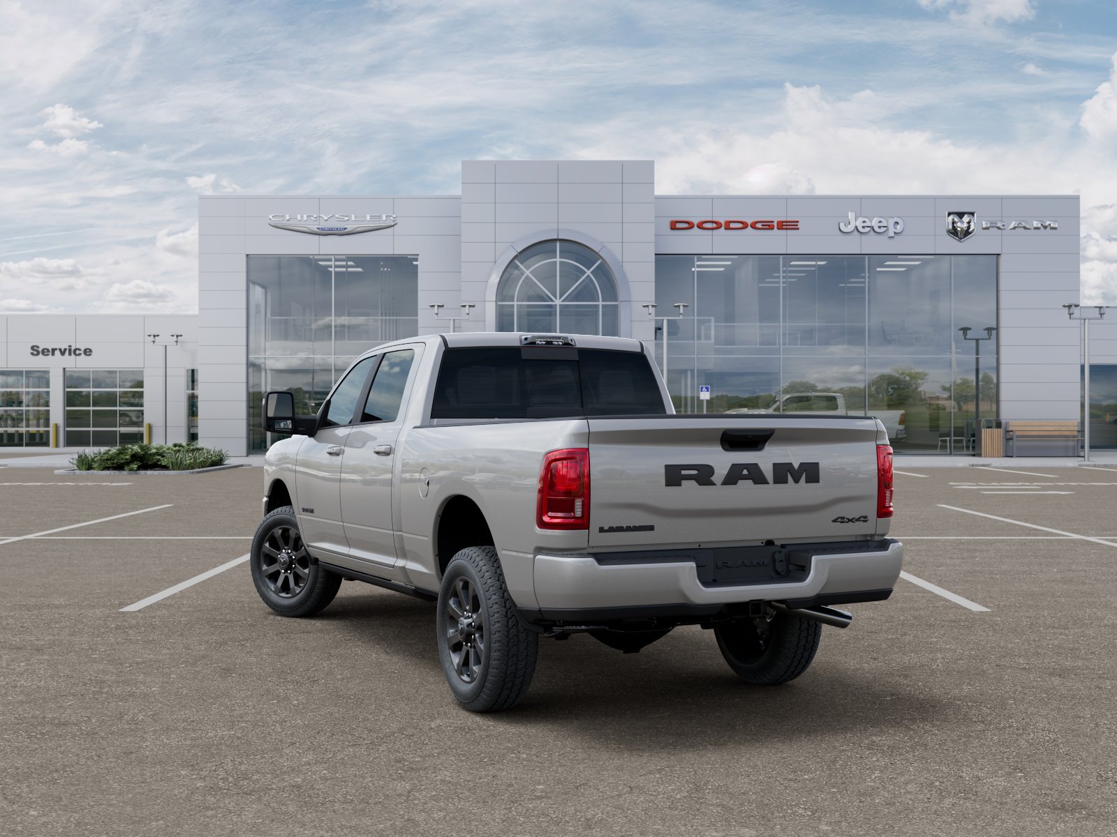 New 2026 Silver-Zynith Exterior Paint RAM Laramie image 29