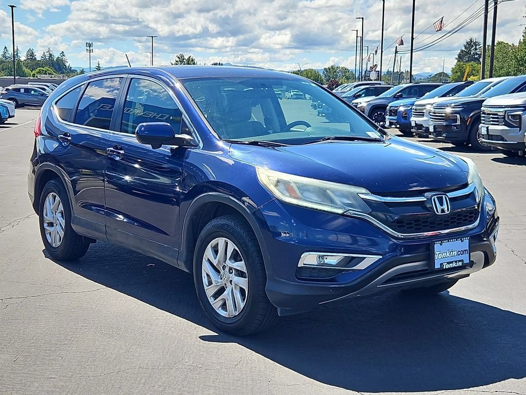 Used 2015 Blue Honda EX image 8