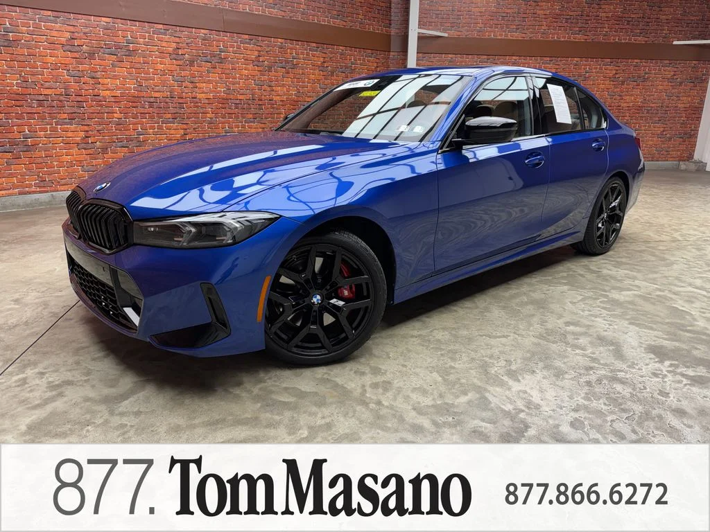 Used 2026 Blue BMW 330i xDrive image 1