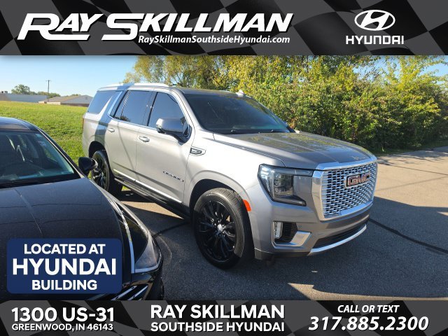 Used 2021 Satin Steel Metallic GMC Denali image 1