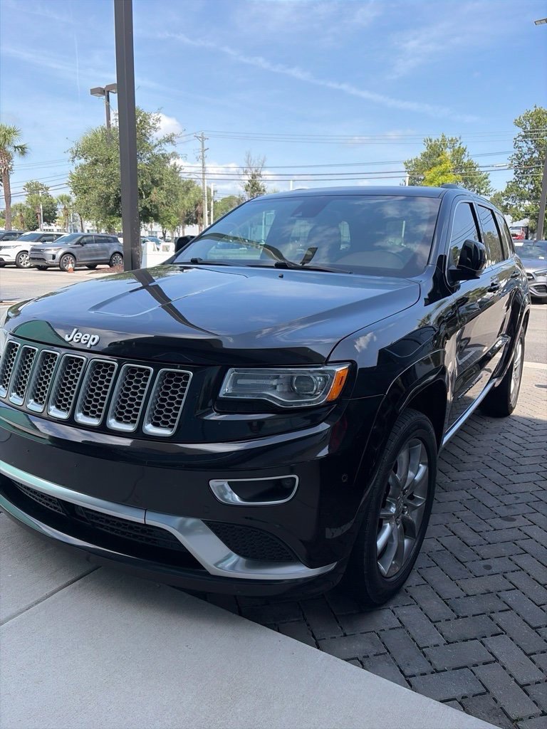 Used 2015 Black Jeep Summit image 1
