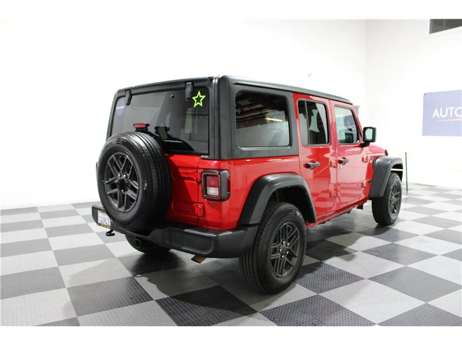 Used 2024 Firecracker Red Clearcoat Jeep Sport S image 4
