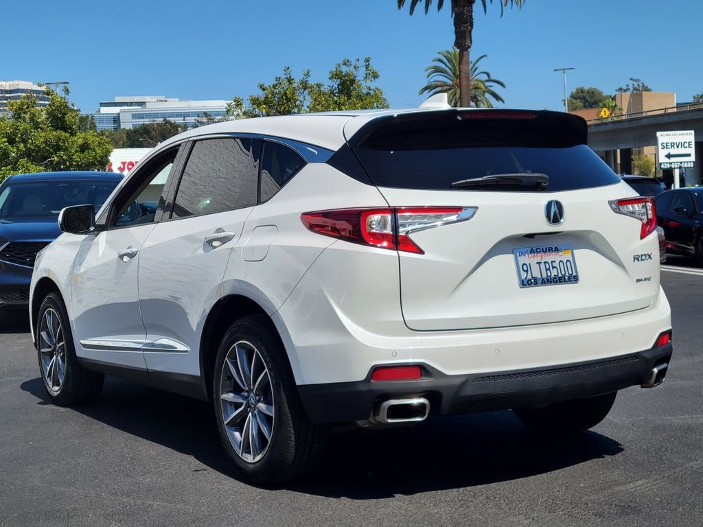 Certified Used 2024 Platinum White Pearl Acura SH-AWD TECH image 3