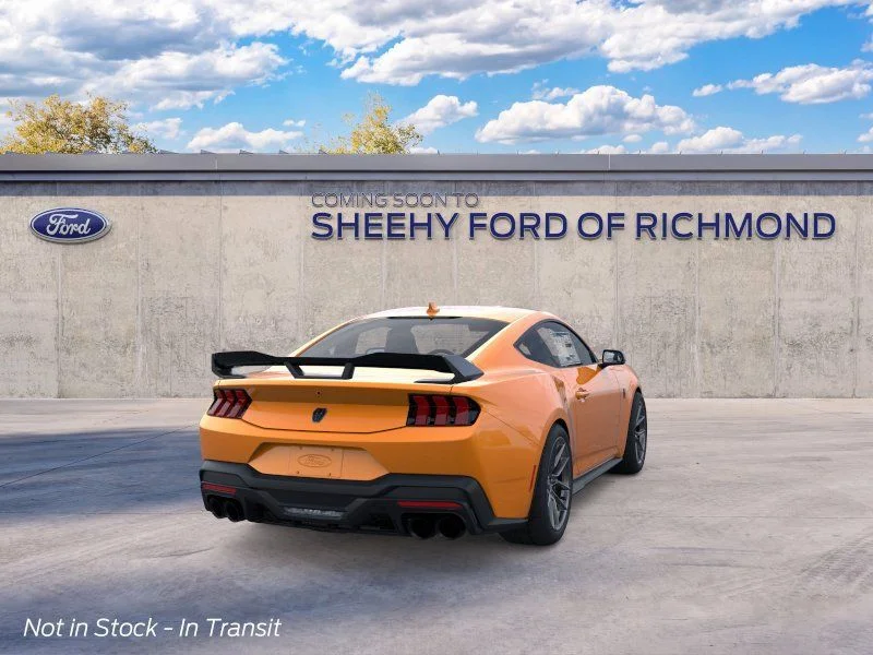 New 2026 Orange Fury Metallic Tri-coat Ford Dark Horse image 8
