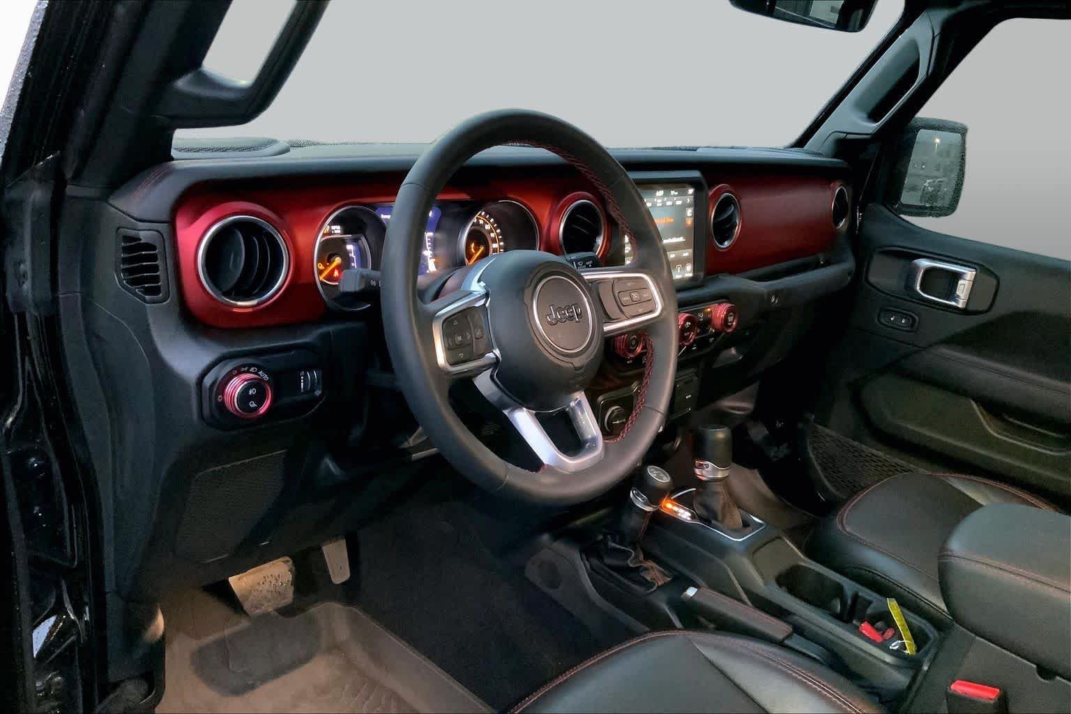 Used 2023 Black Clearcoat Jeep Rubicon image 17