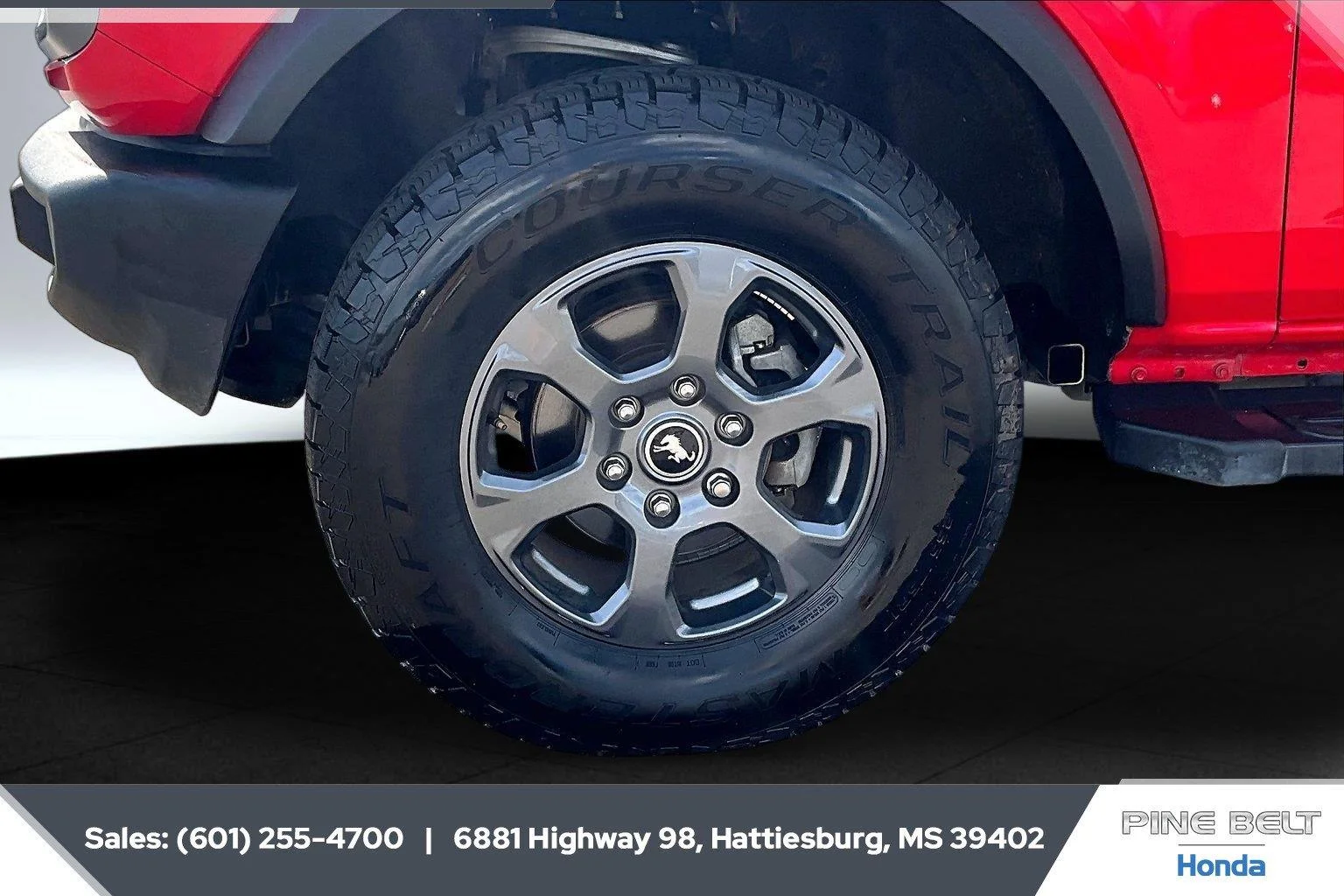 Used 2021 Race Red Ford Big Bend image 7