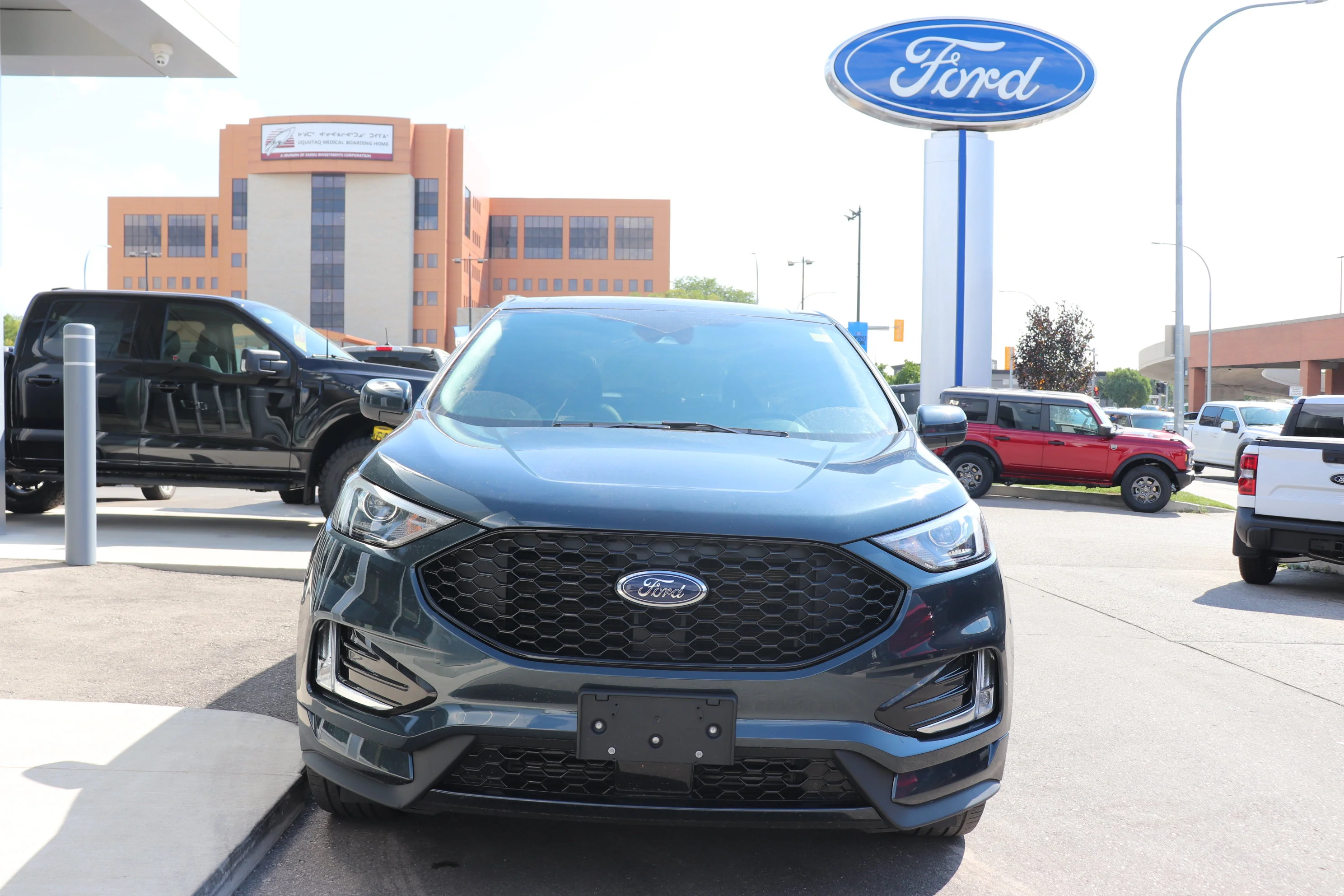 Certified Used 2024 Blue Ford SEL image 2