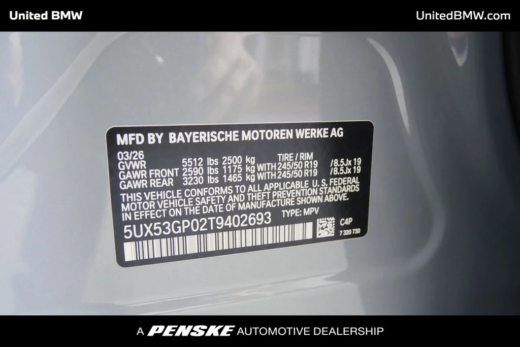 New 2026 Gray Metallic BMW 30 xDrive image 26
