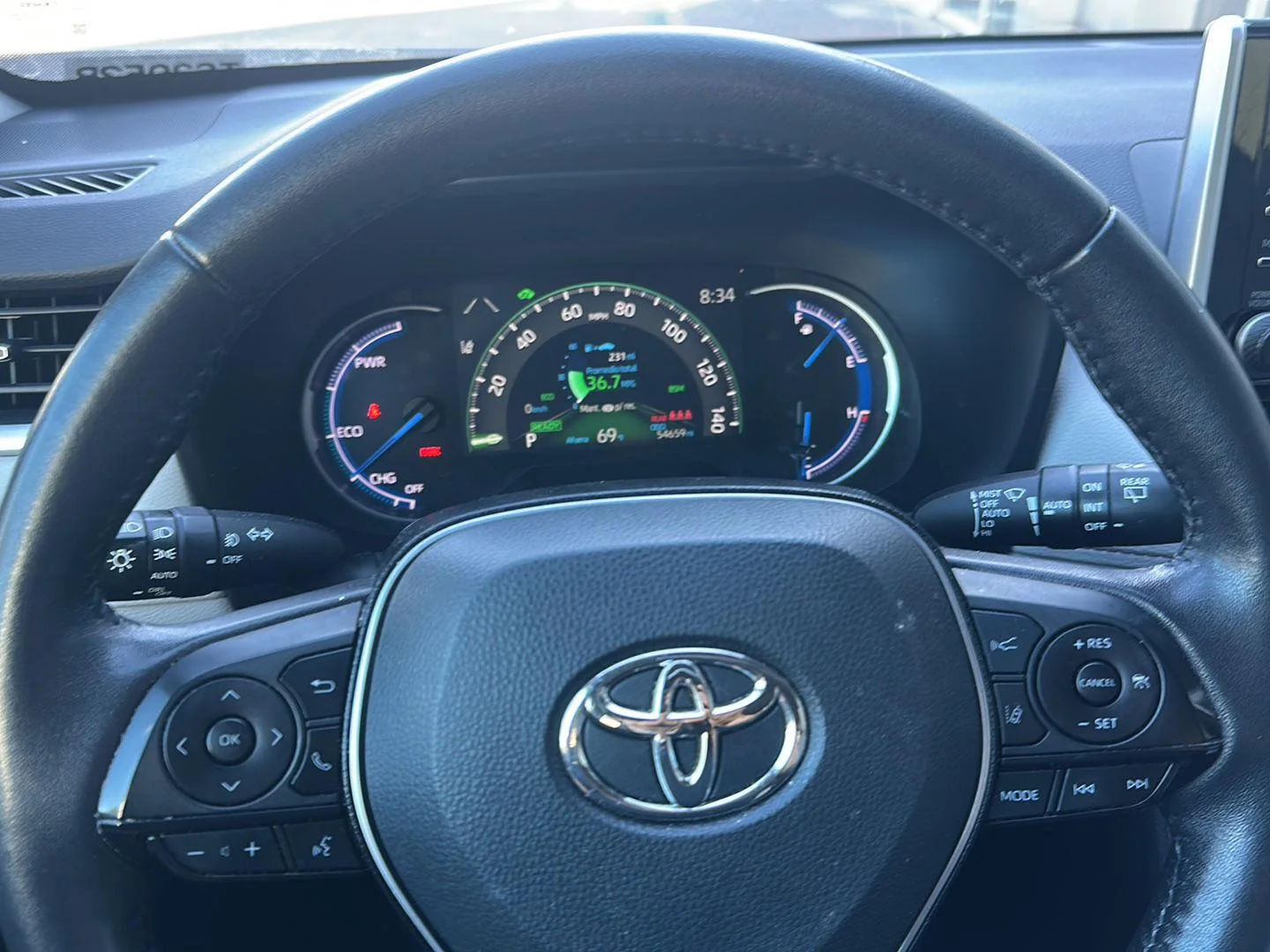 Used 2021 Ruby Flare Pearl Toyota Hybrid Limited image 11
