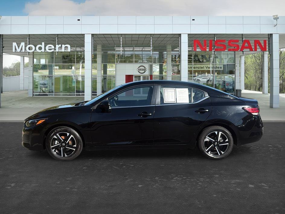Used 2025 Super Black Nissan SV image 2