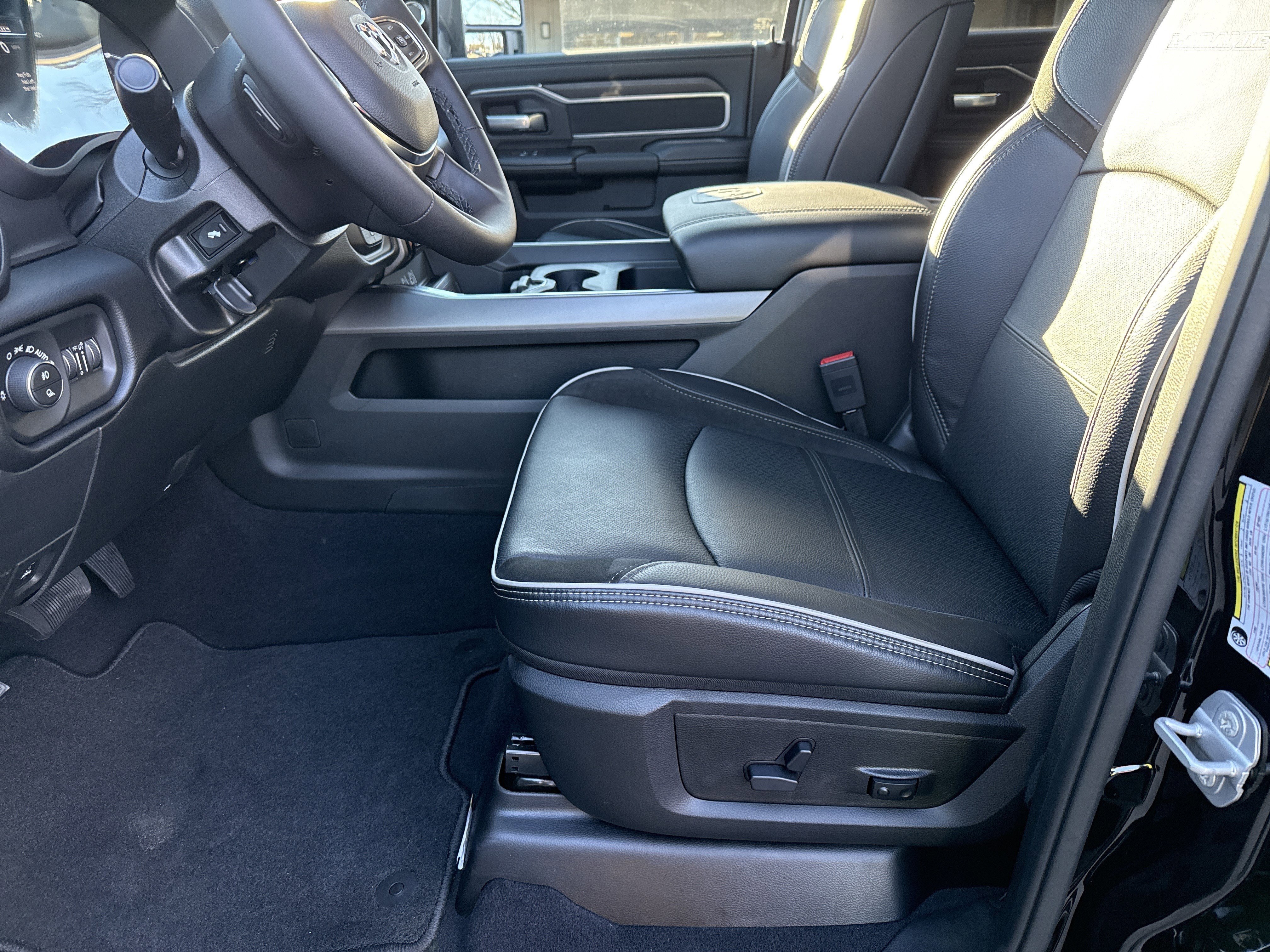 New 2026 Diamond Black Crystal Pearlcoat RAM Laramie image 9