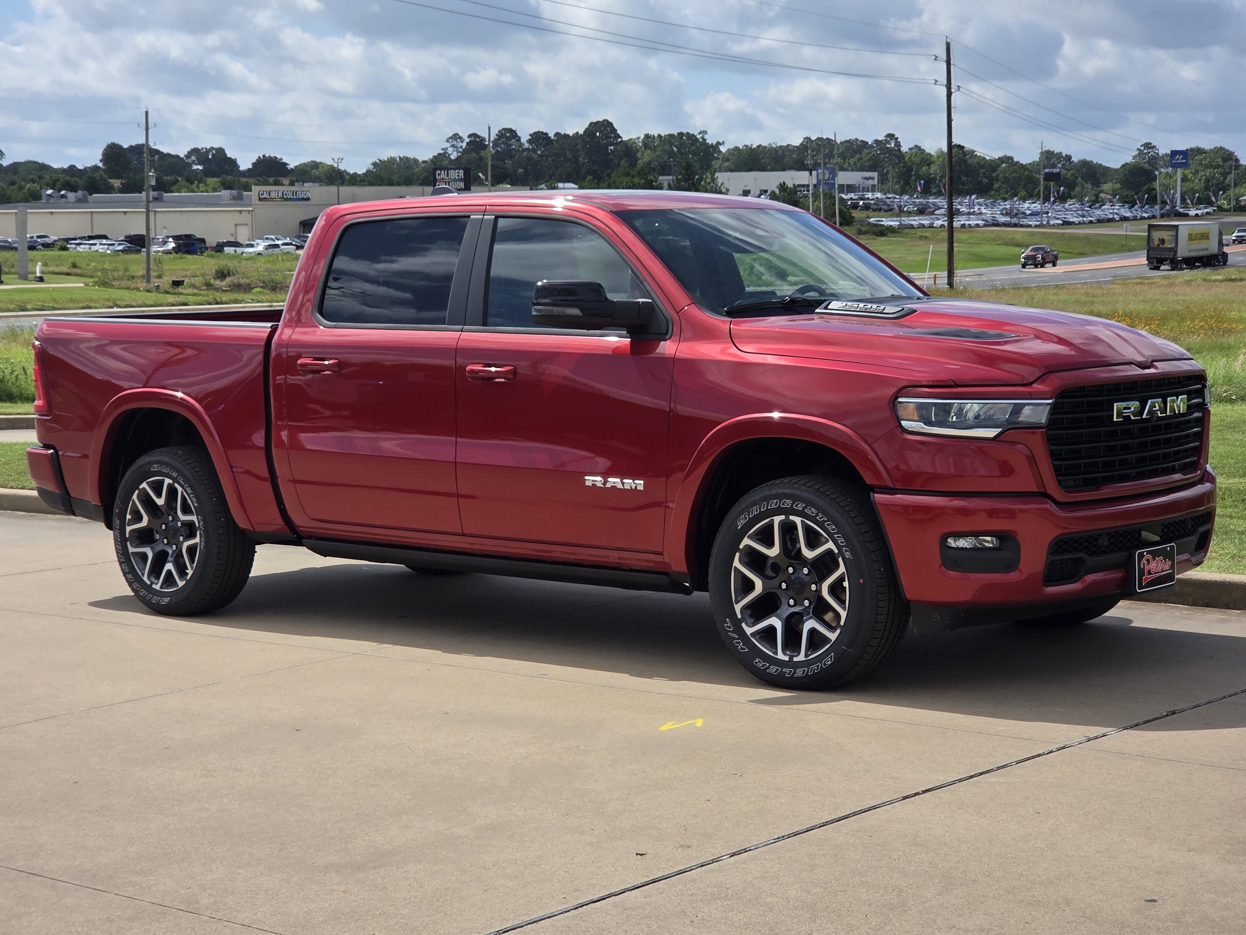 New 2026 Molten Red Pearlcoat Ram Laramie image 1