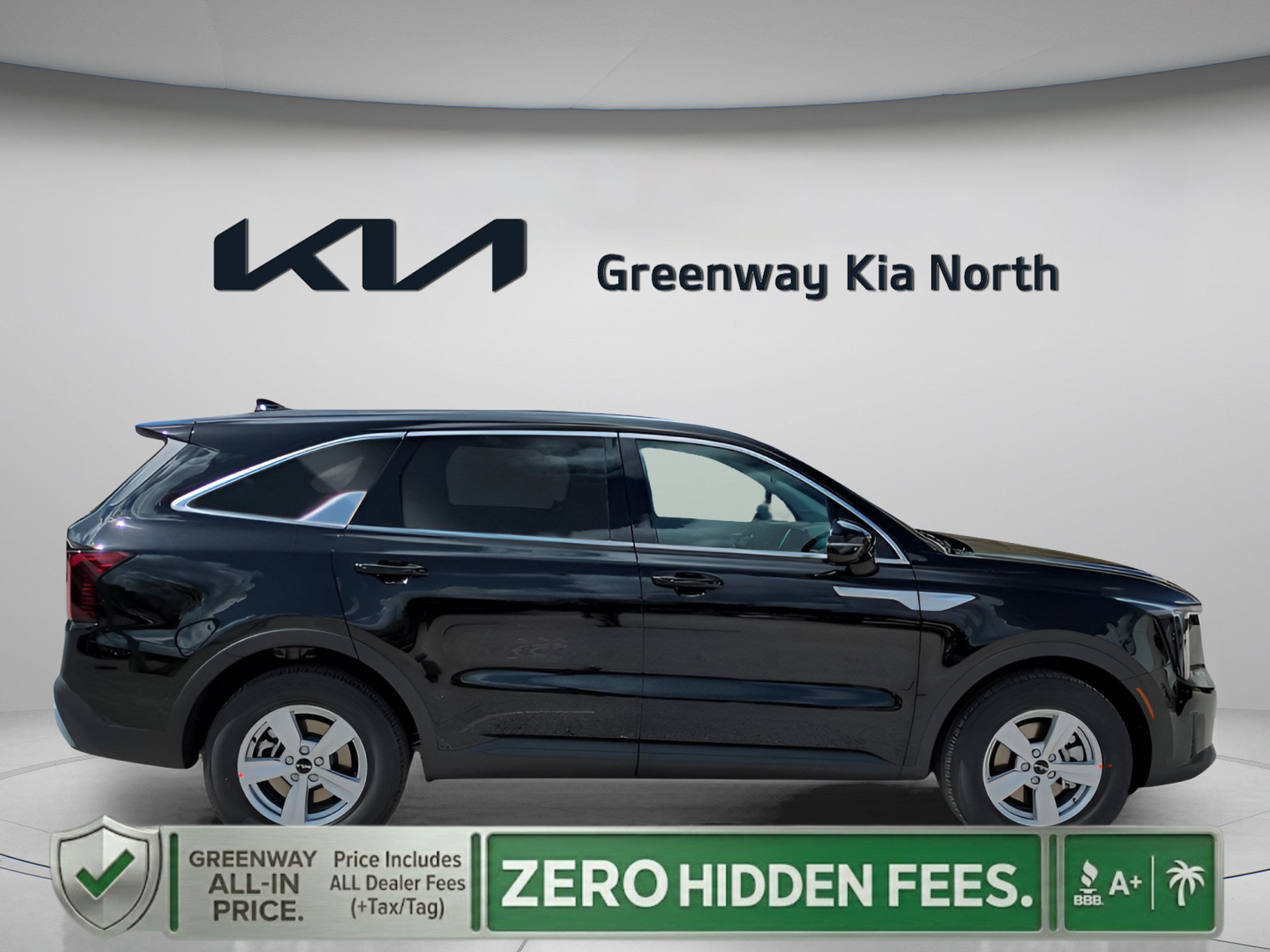 New 2026 Ebony Black Kia LX image 8