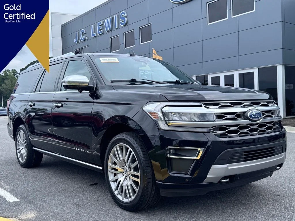 Used 2023 Agate Black Metallic Ford Platinum image 1