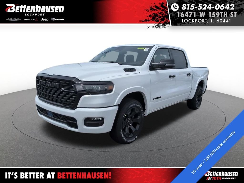 New 2026 Bright White Clear-Coat Exterior Paint RAM BIG HORN image 17
