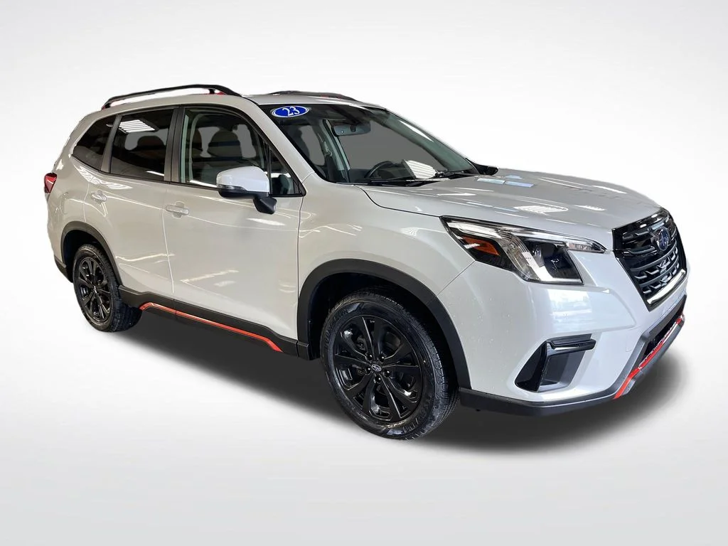 Certified Used 2023 White Subaru Sport image 8
