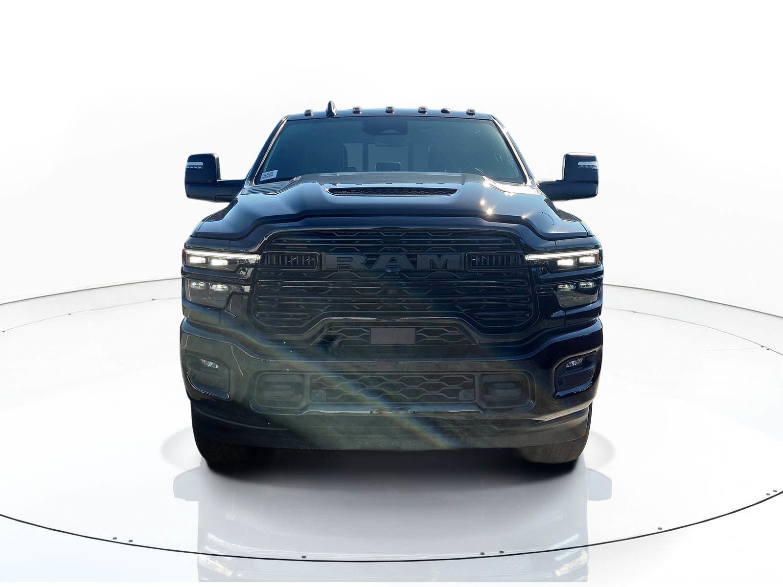 New 2026 Diamond Black Crystal Pearl-Coat Exterior Paint RAM Laramie image 1