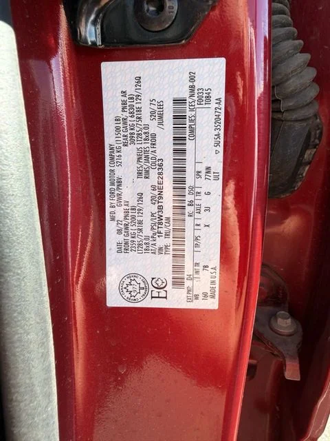 Used 2022 Red Ford Platinum image 6