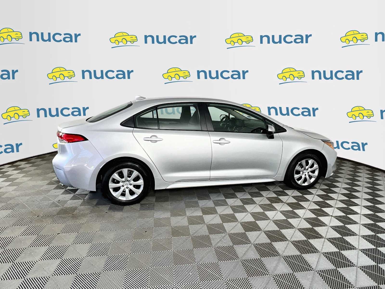 Used 2025 Classic Silver Metallic Toyota LE image 8