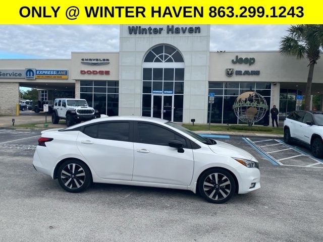 Used 2021 Nissan Versa Sedan SR with VIN 3N1CN8FV1ML918142 for sale in Winter Haven, FL