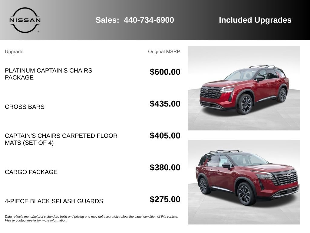 New 2026 Scarlet Ember Tintcoat / Super Black Two-tone Nissan Platinum image 7