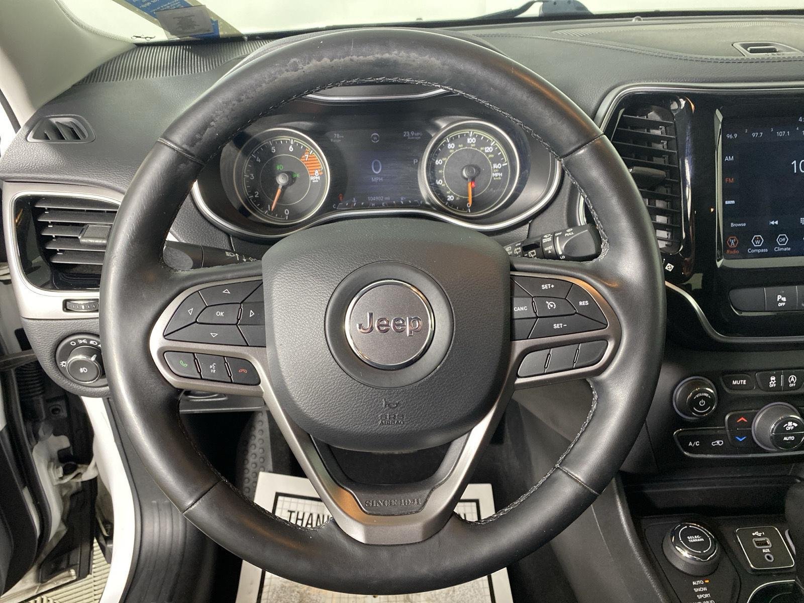 Used 2020 Bright White Clearcoat Jeep Limited image 14