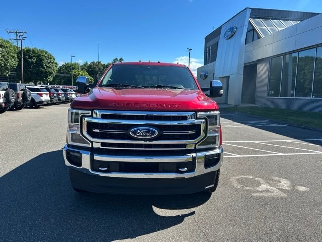 Used 2022 Red Metallic Ford Lariat image 2
