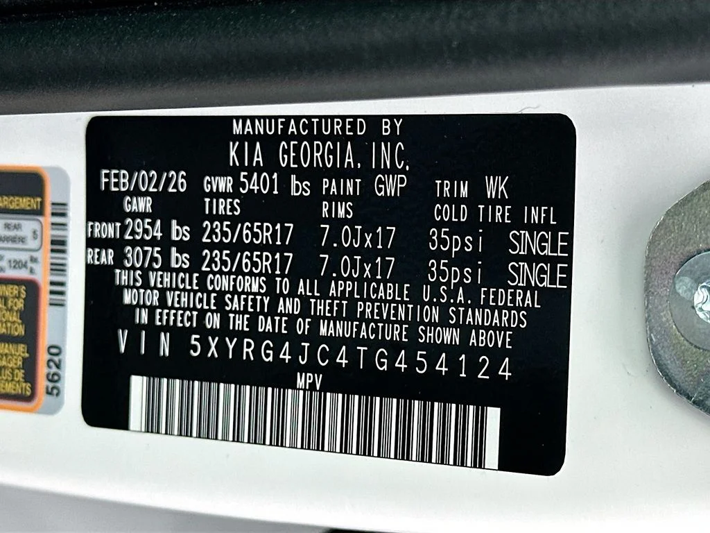 New 2026 Glacial White Pearl Kia LX image 30