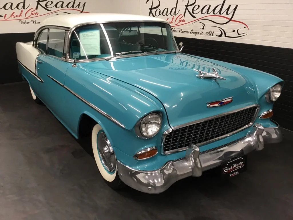 Used 1955 Blue Chevrolet Coupe image 2