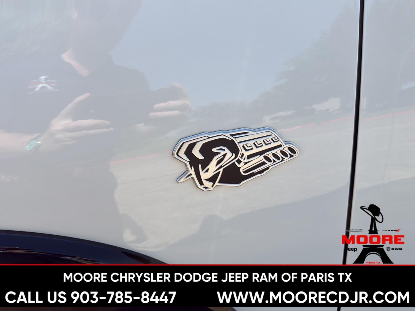 New 2026 Bright White Clear-Coat Exterior Paint RAM Laramie image 10