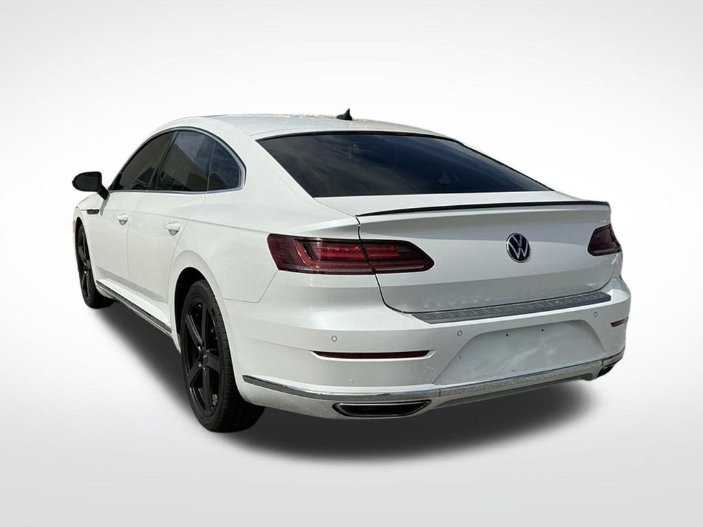 Used 2021 White Volkswagen 2.0T SEL R-Line image 7