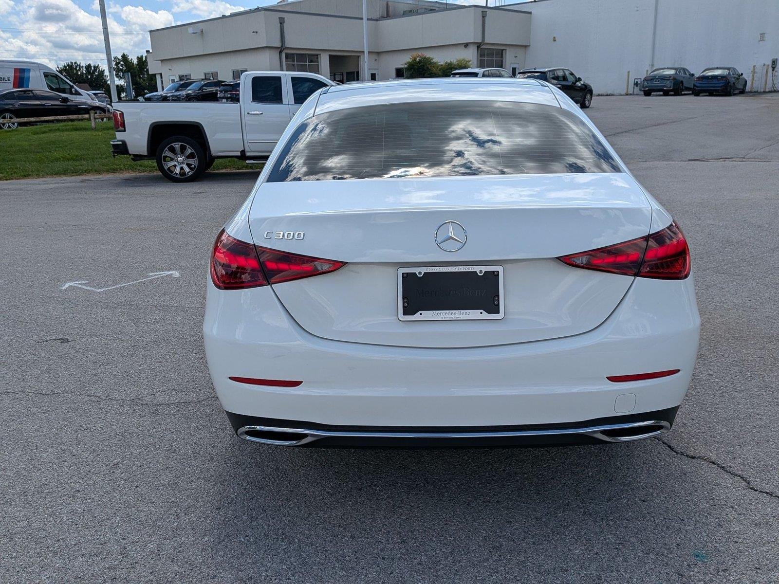 Used 2022 Polar White Mercedes-Benz C 300 image 4