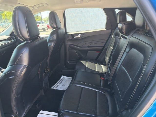 Used 2021 Blue Metallic Ford Titanium image 14