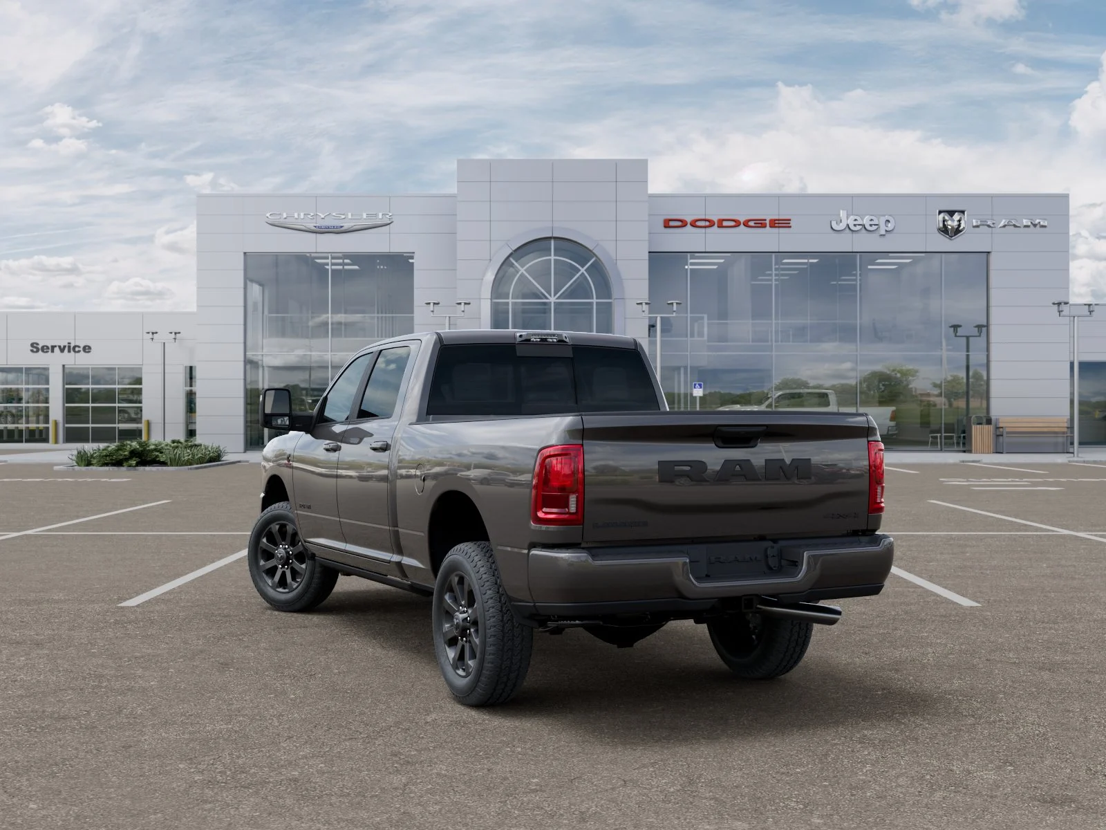 New 2026 Granite Crystal Metallic Clear-Coat Exterior Paint RAM Laramie image 31