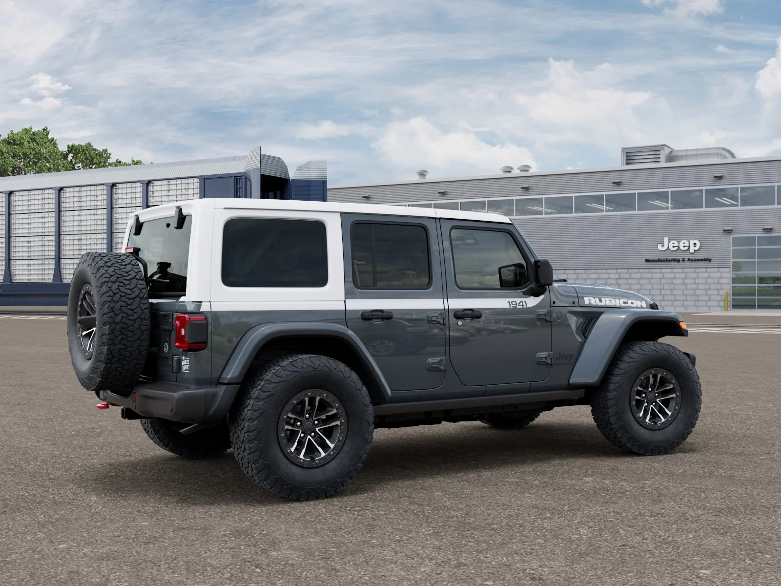 New 2026 Anvil Clear-Coat Exterior Paint Jeep Rubicon X image 2