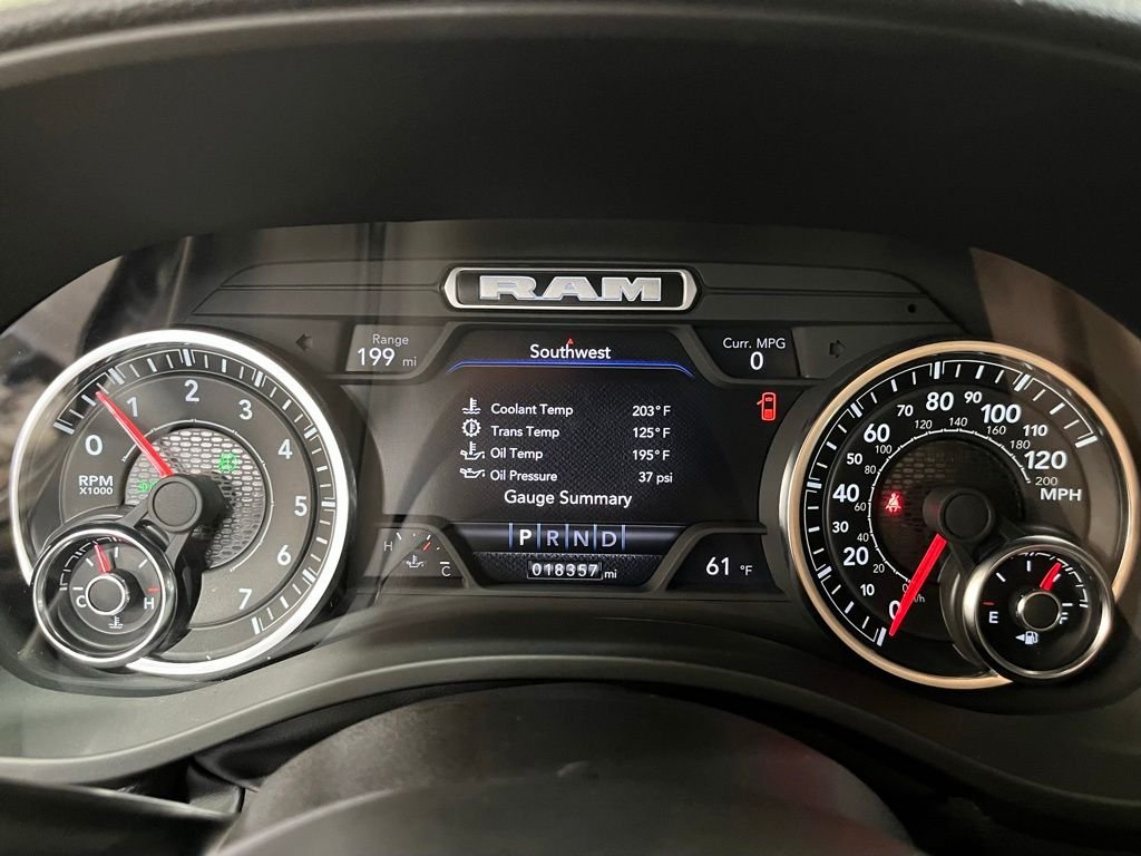Used 2023 Crystal Metallic Ram Laramie image 19