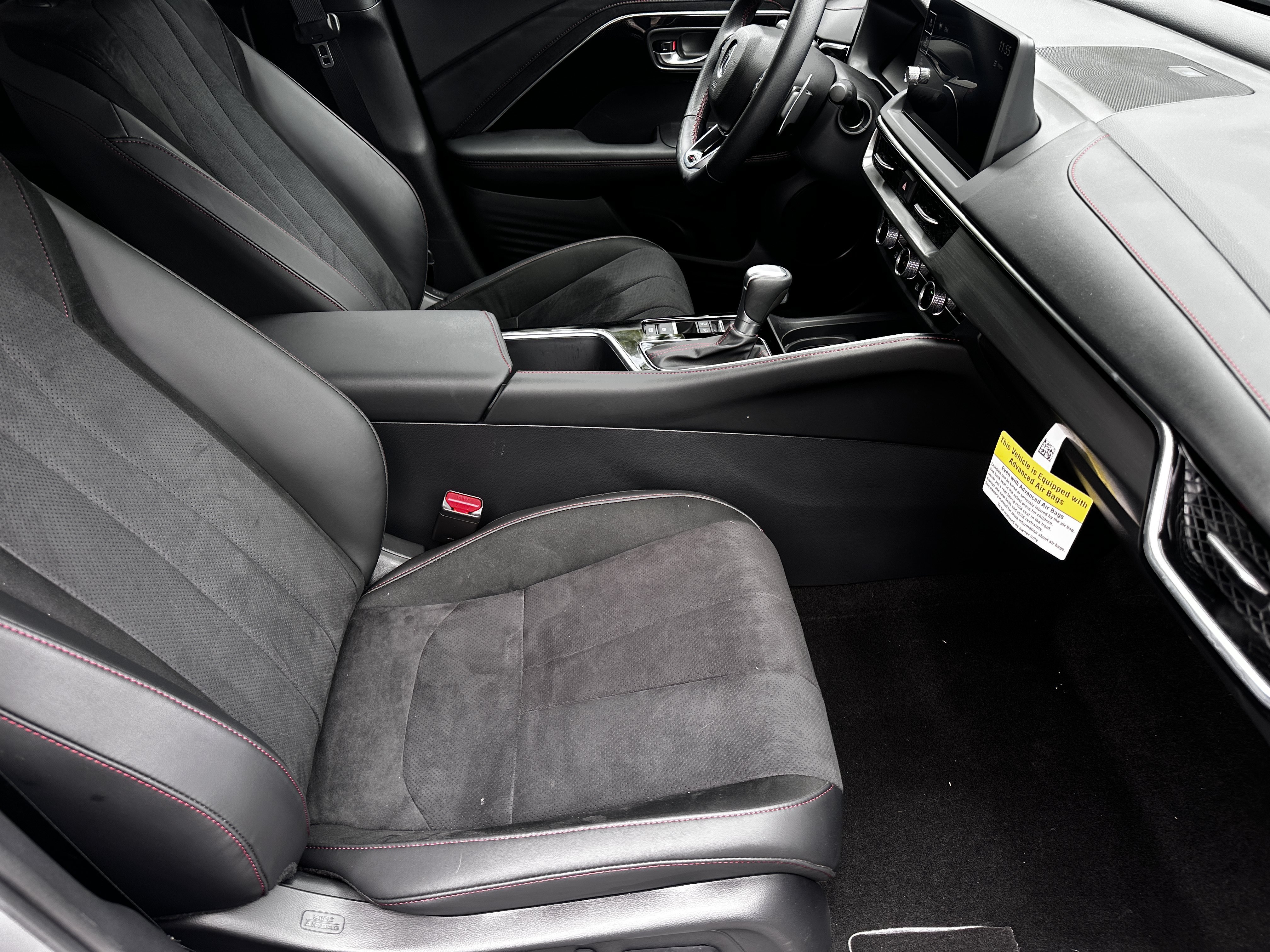 Used 2025 Solar Silver Metallic Acura FWD A-SPEC image 48