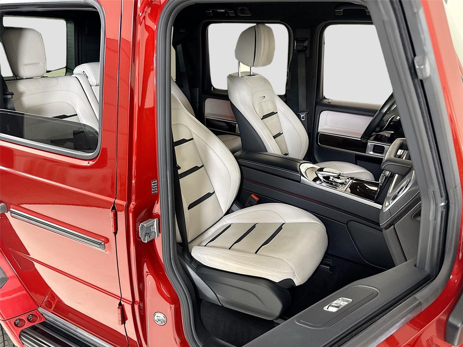 Used 2021 designo Cardinal Red Metallic Mercedes-Benz AMG® G 63 | Brabus Widebody image 33