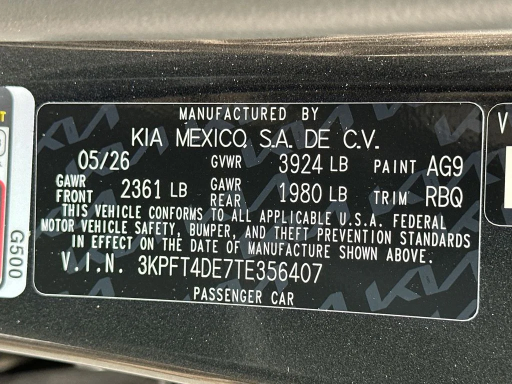 New 2026 Gray Kia LXS image 29
