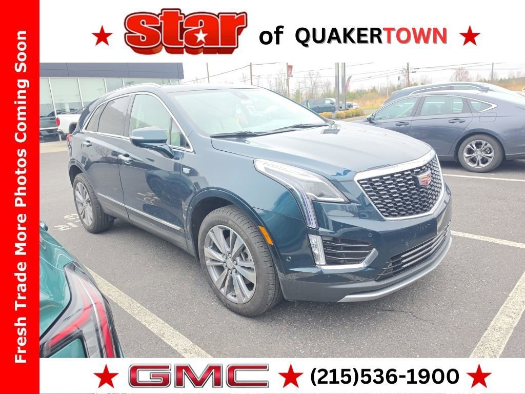 Emerald Lake Metallic 2025 Cadillac XT5 Premium Luxury AWD SUV / Crossover Four-Wheel Drive