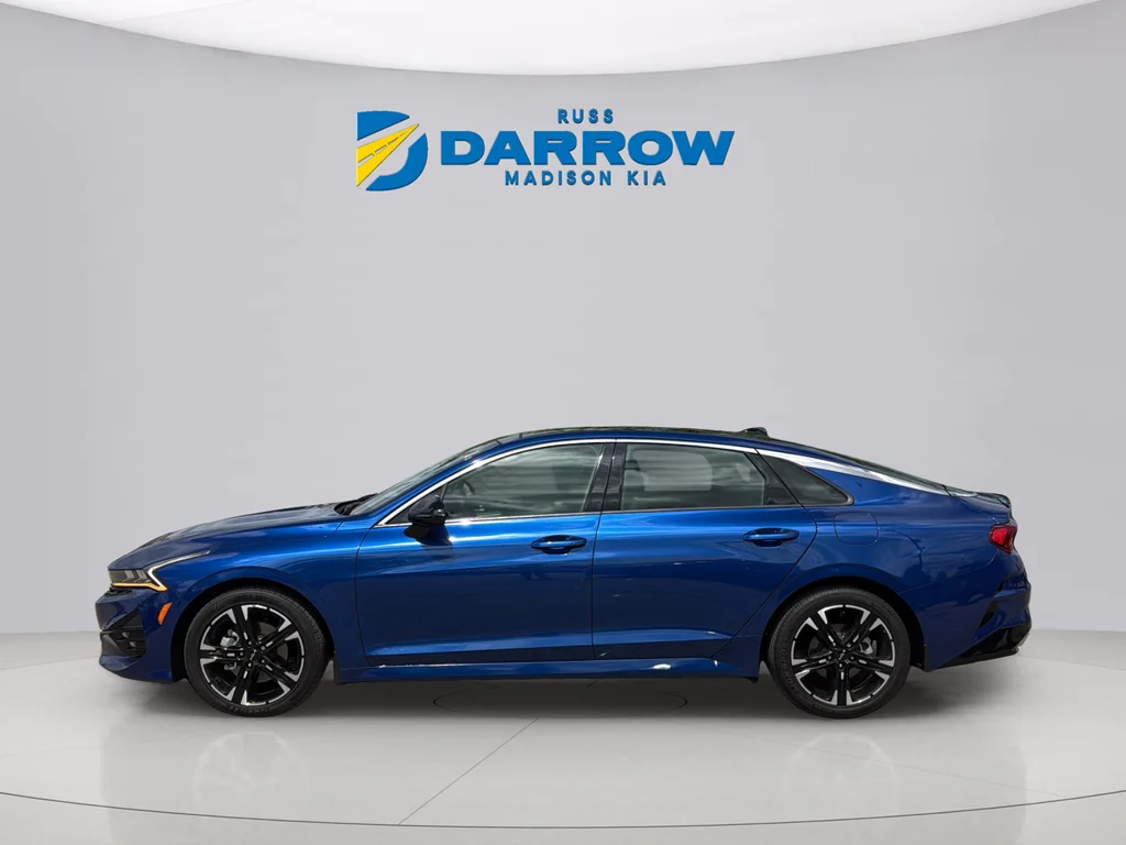 Certified Used 2023 Sapphire Blue Kia GT-Line image 2