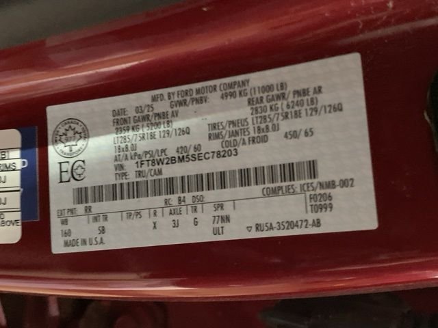 Used 2025 Red Ford Platinum image 33