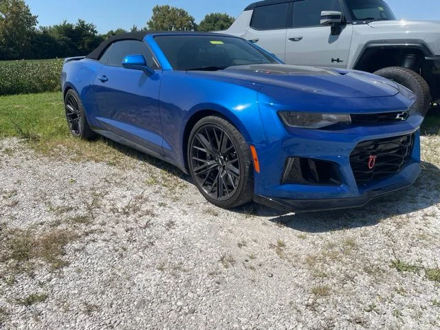 Used 2017 Blue Chevrolet ZL1 image 4