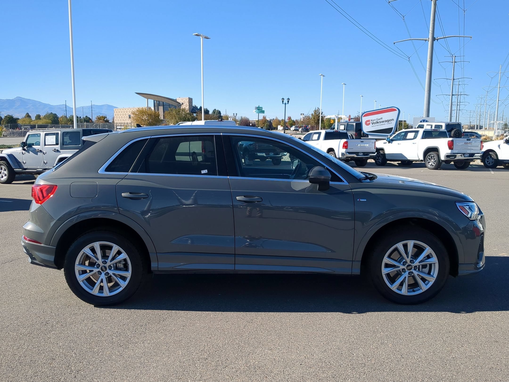 Used 2025 Gray Audi S line Premium image 2