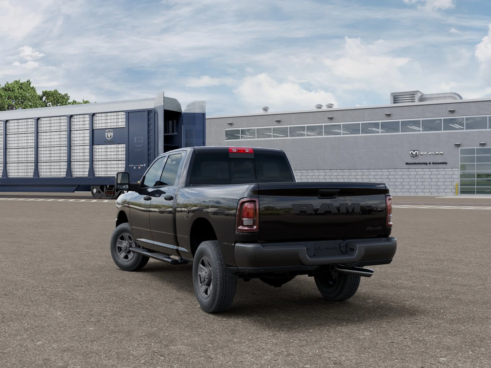 New 2026 Black Clearcoat RAM TRADESMAN image 3