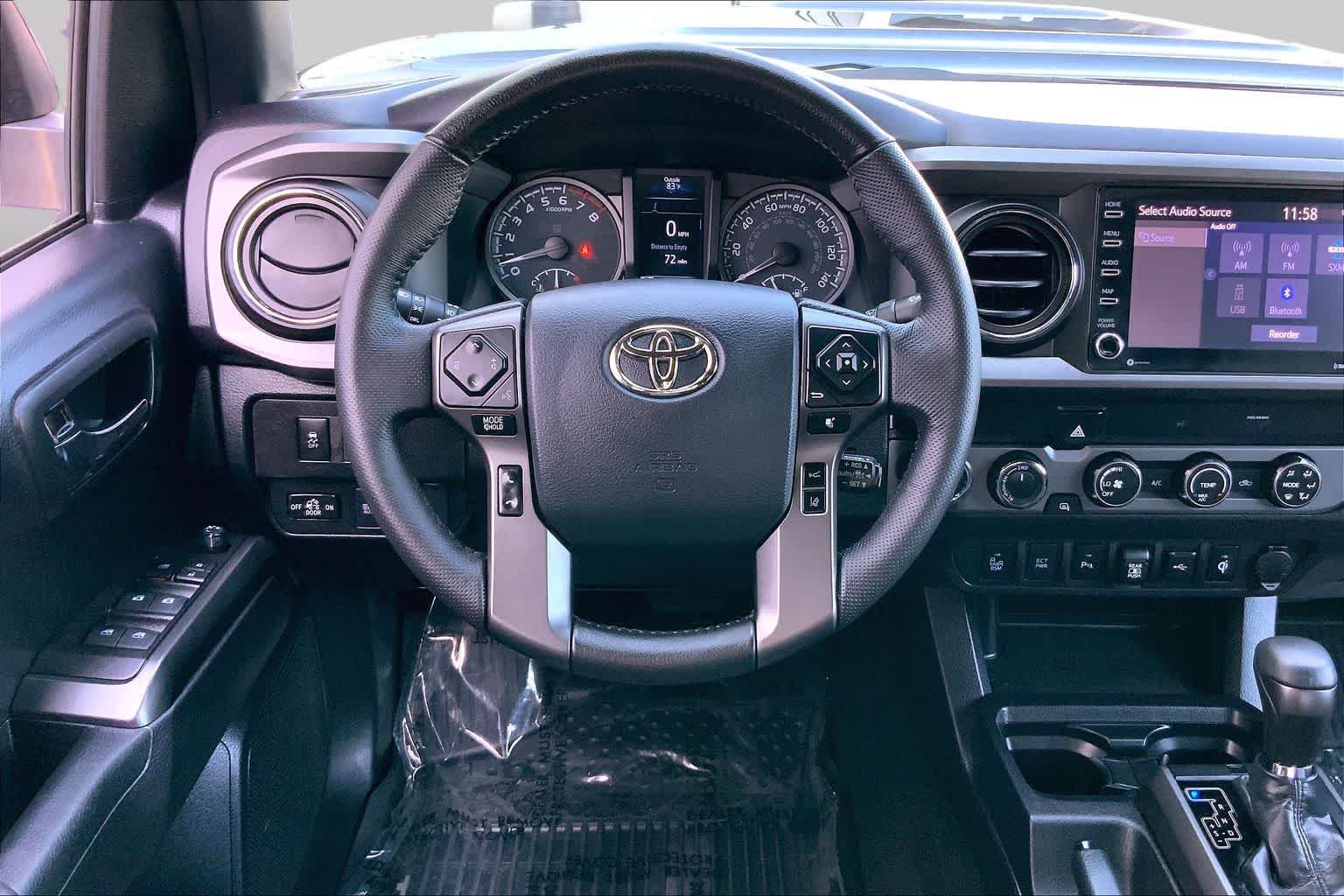 Used 2020 Midnight Black Metallic Toyota TRD Sport image 6