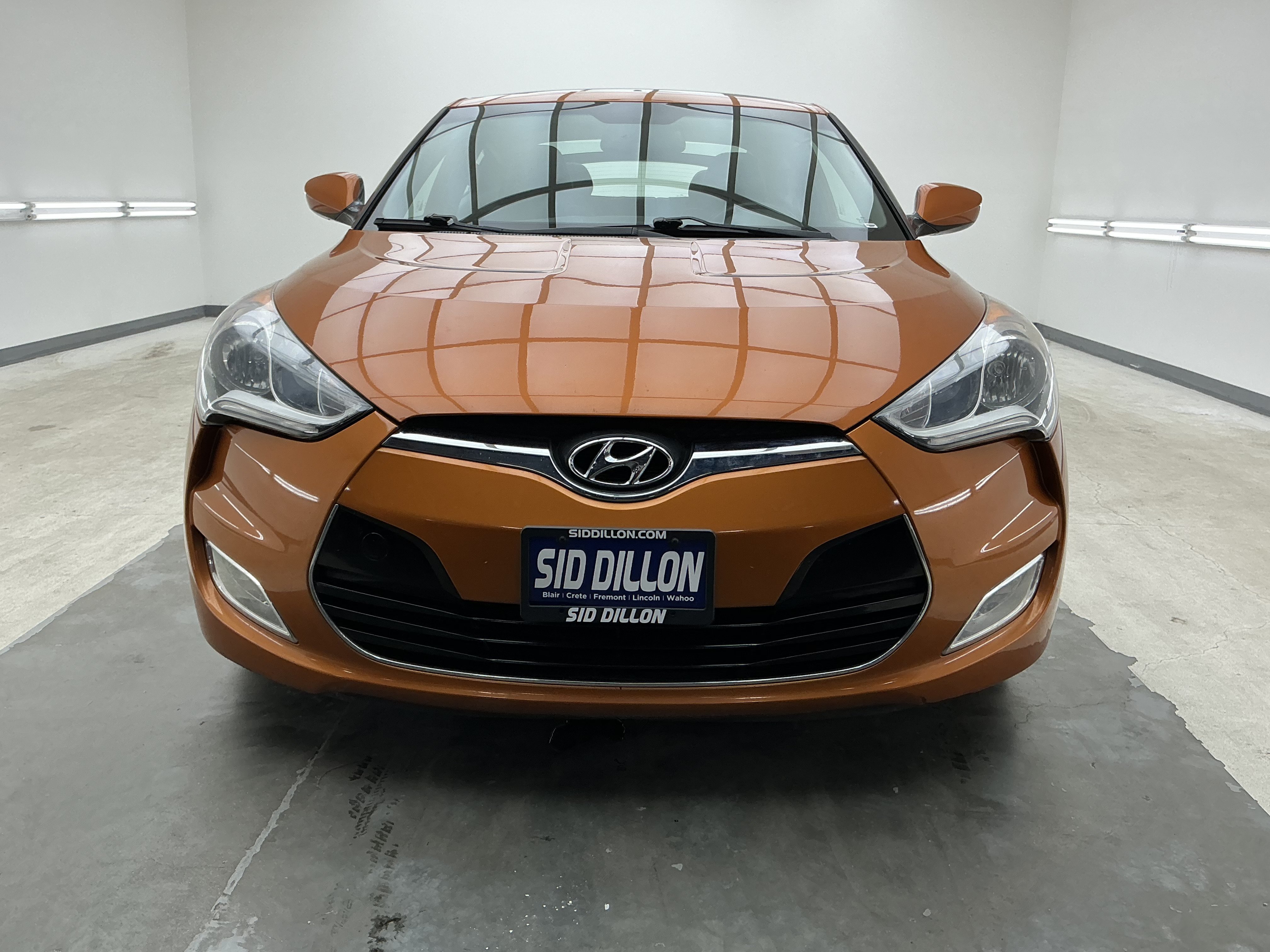 Certified 2014 Hyundai Veloster Base with VIN KMHTC6AD2EU217859 for sale in Lincoln, NE