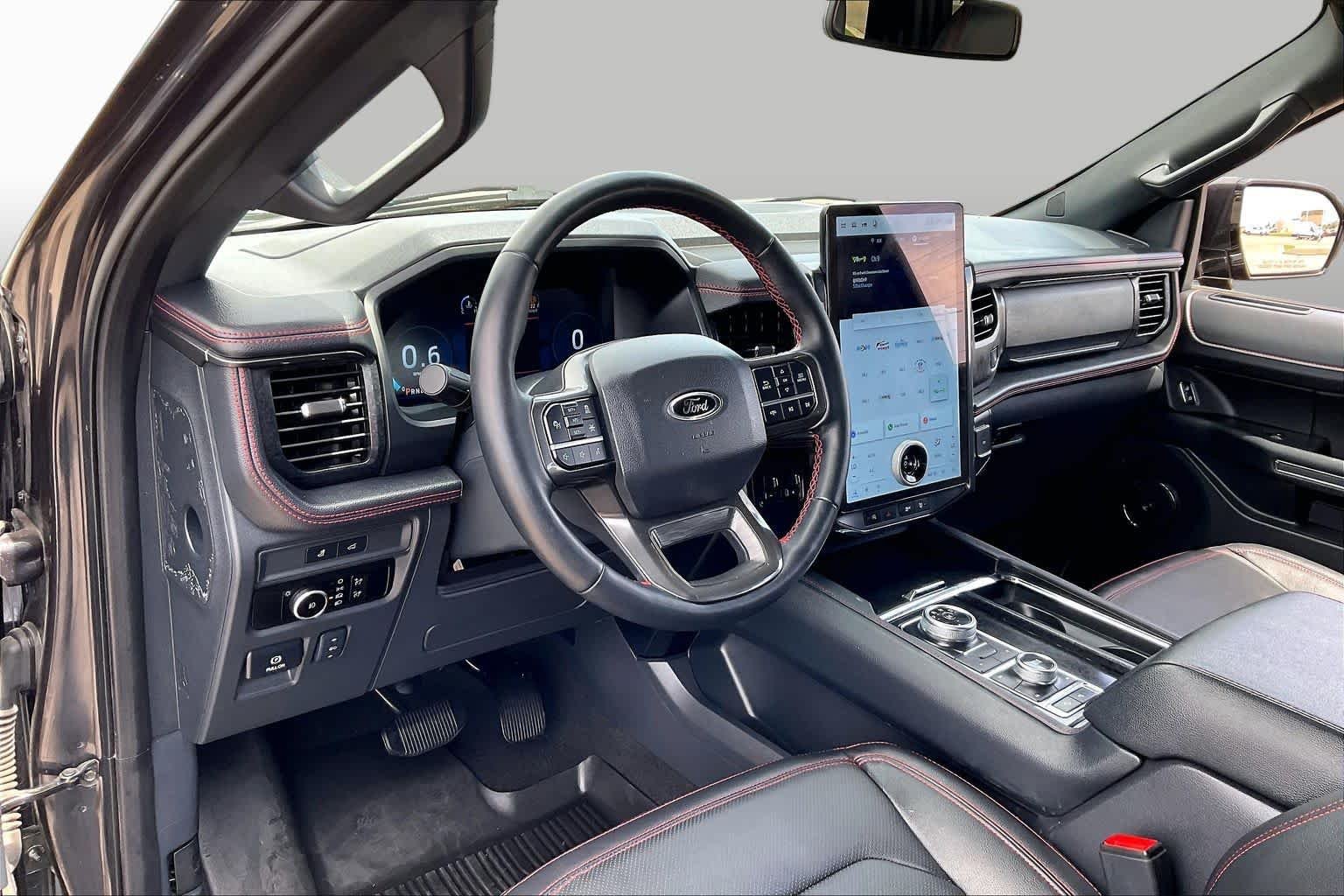 Used 2024 Dark Matter Gray Metallic Ford Limited image 18